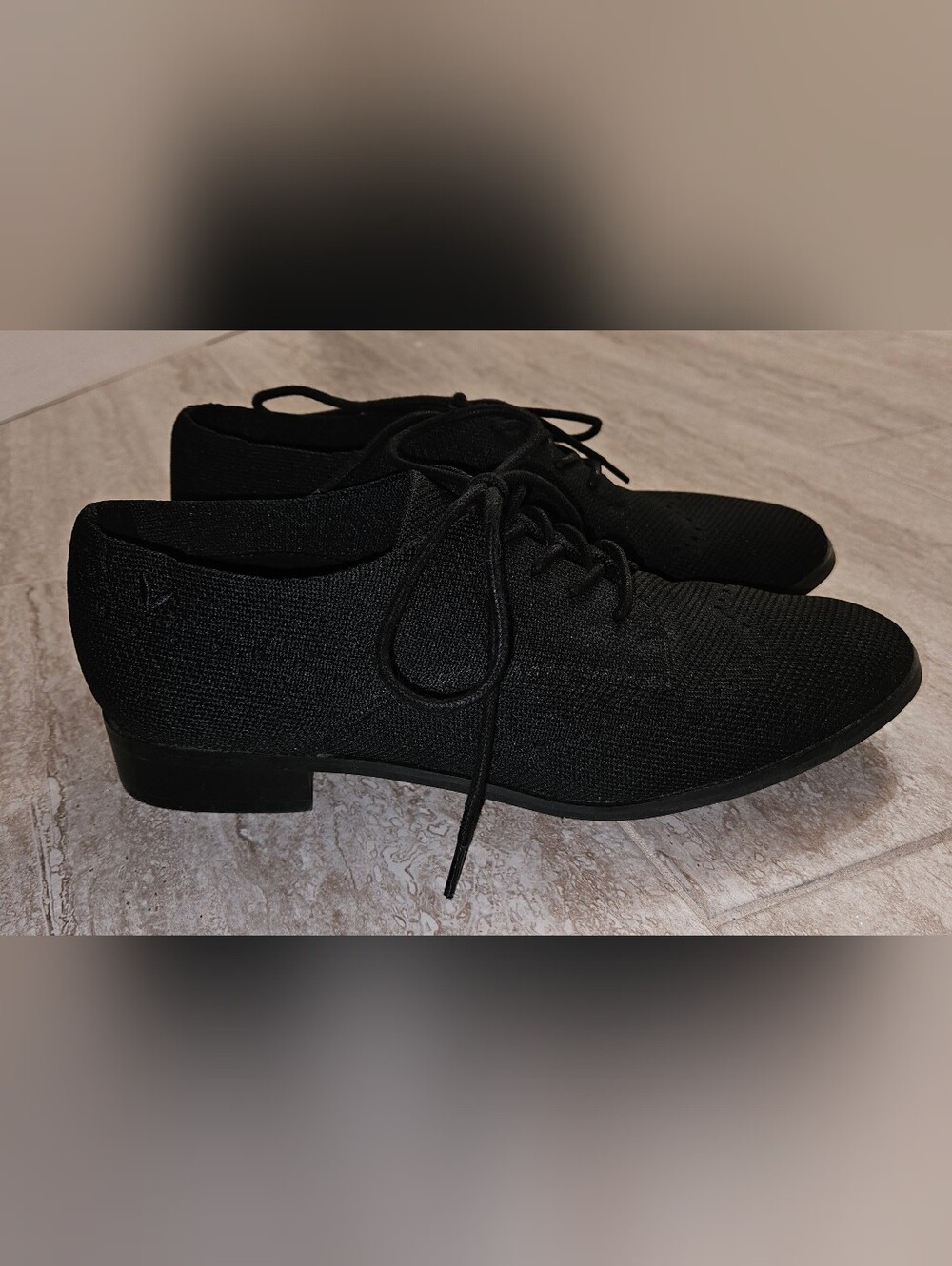 Viviana Black Oxford Shoes